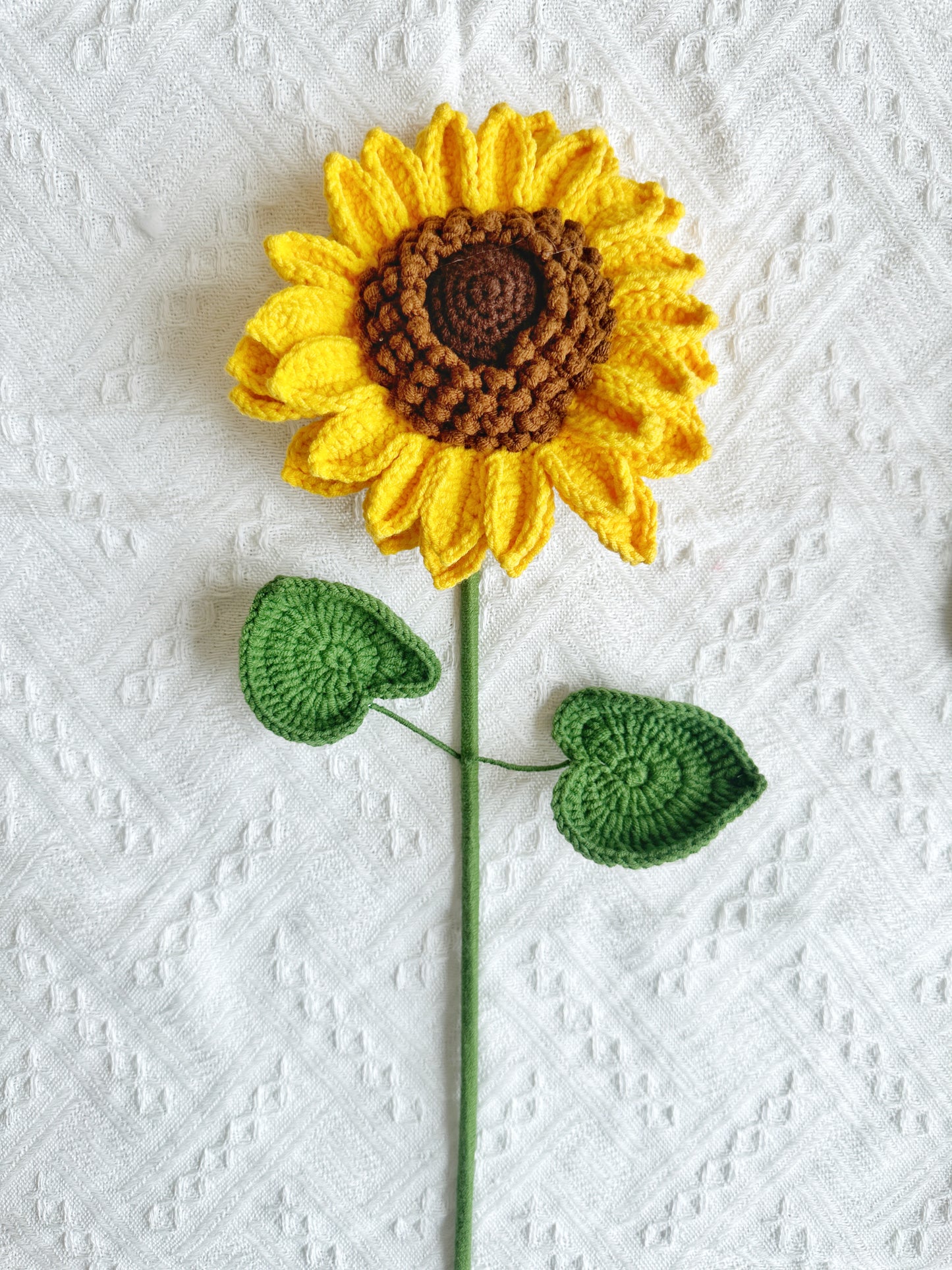 Crochet Sunflower Amigurumi (3 Sizes)