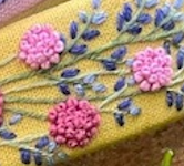 3D Floral Embroidered Headband, Callie Collection