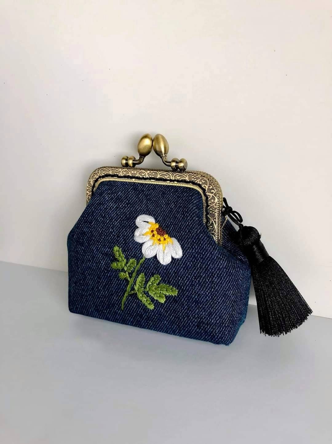 Women's Embroidered Flowers Canvas Shoulder Crossbody Bag Ladies Luxury  Large Capacity Handbags and Purse Female Casual Totes - AliExpress