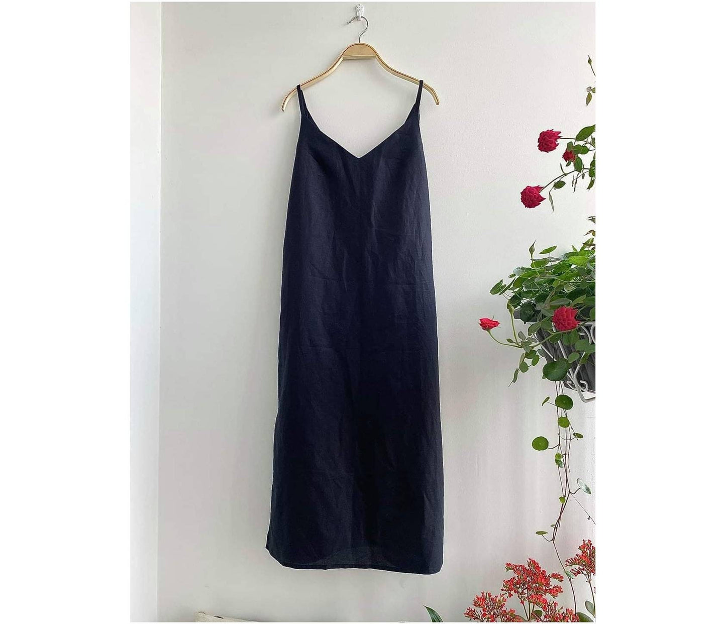 Linen Sleeveless Dress